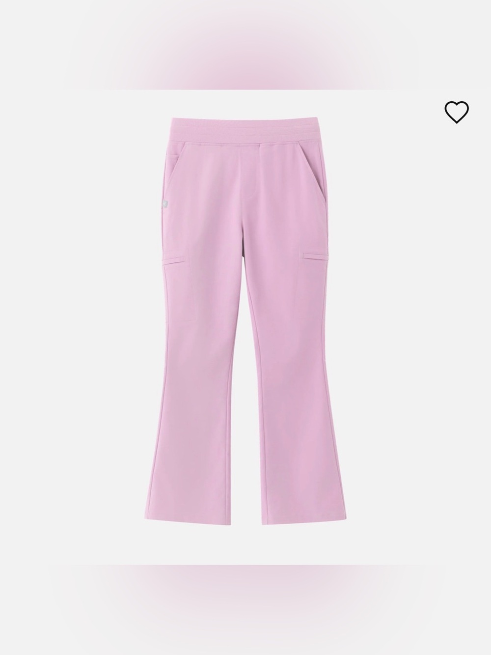 Acadia Sedona Slim Fit High Waisted Flare Scrub Pants